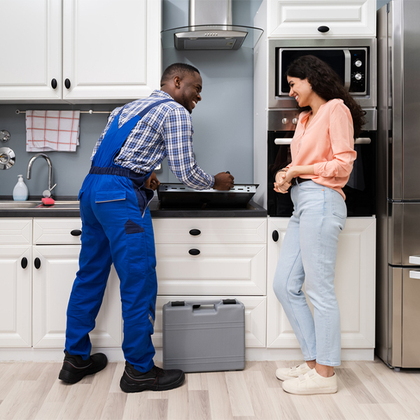 can you provide an estimate for cooktop repair before beginning any work in Eldred New York